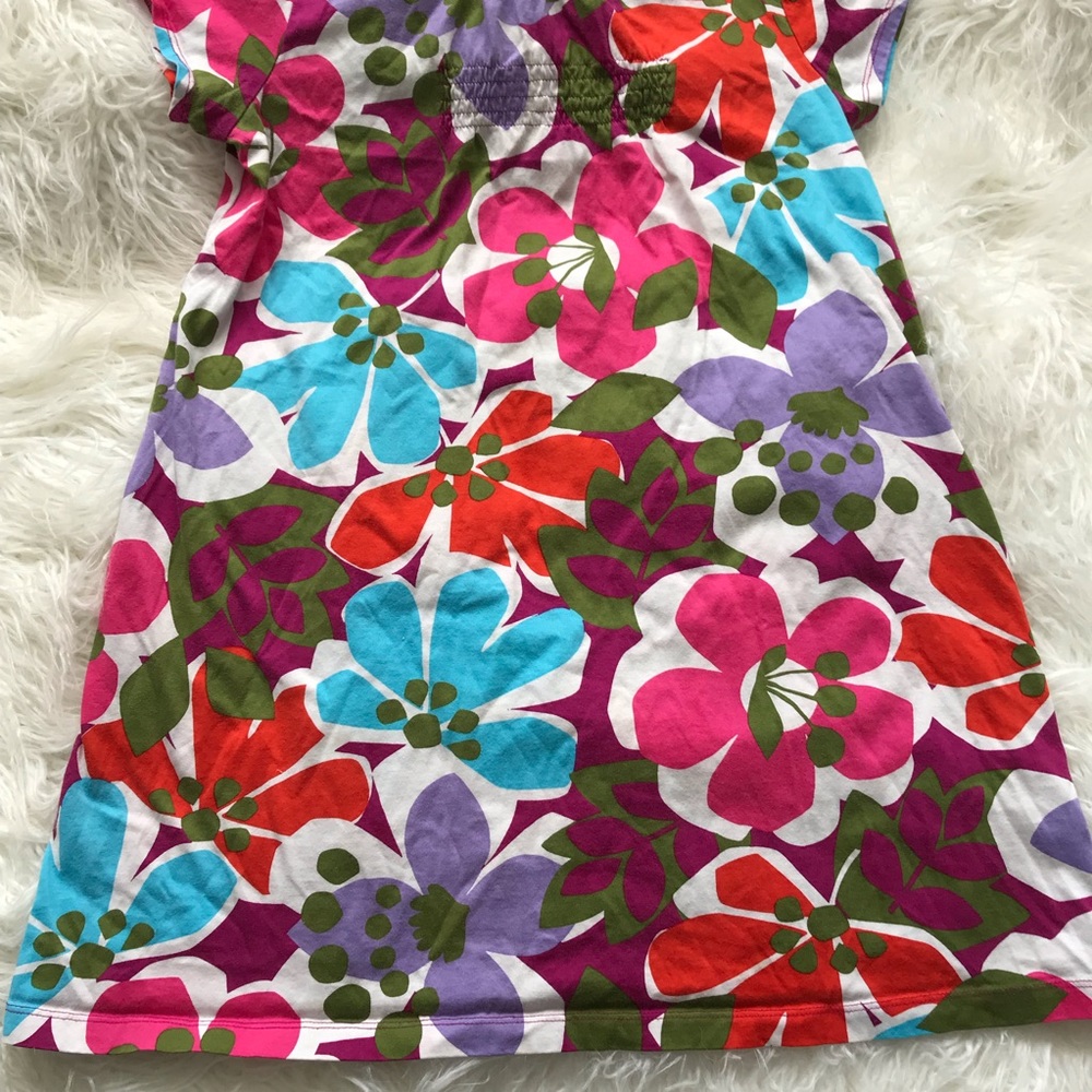 4/$25‎ HANNA ANDERSSON GIRL’S FLORAL DRESS - Picture 4 of 6